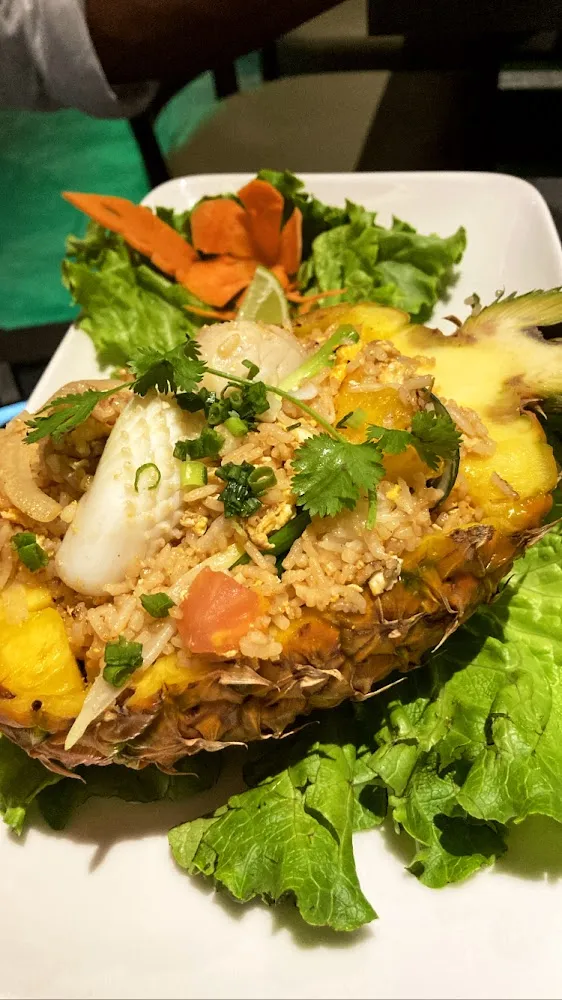 Seafood Pineapple Fried Rice